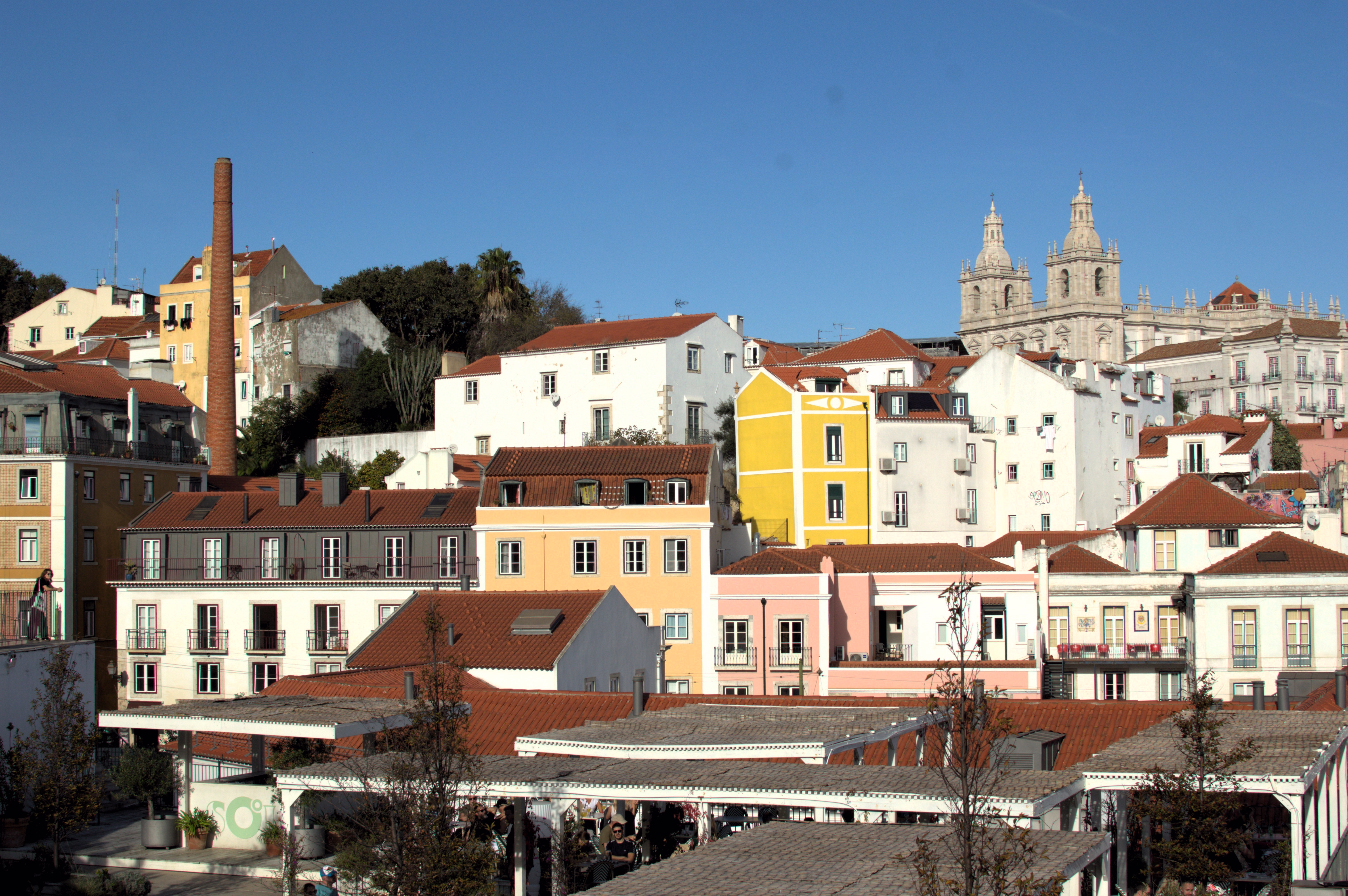 A nossa equipa a trabalhar na comunidade.